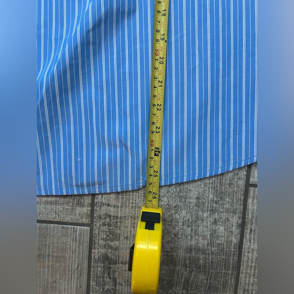 Free Assembly Gathered Neck Cotton Top w/ Long Tie Sleeves Large NWT - Picture 10 of 10